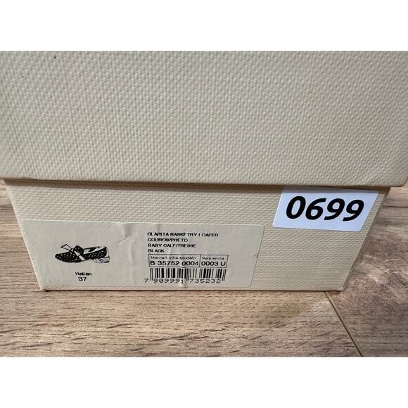 Alexandre Birman Clarita Basketry Loafer Black Sz 7 US 37 EU NIB Casual Elegance - Picture 14 of 15